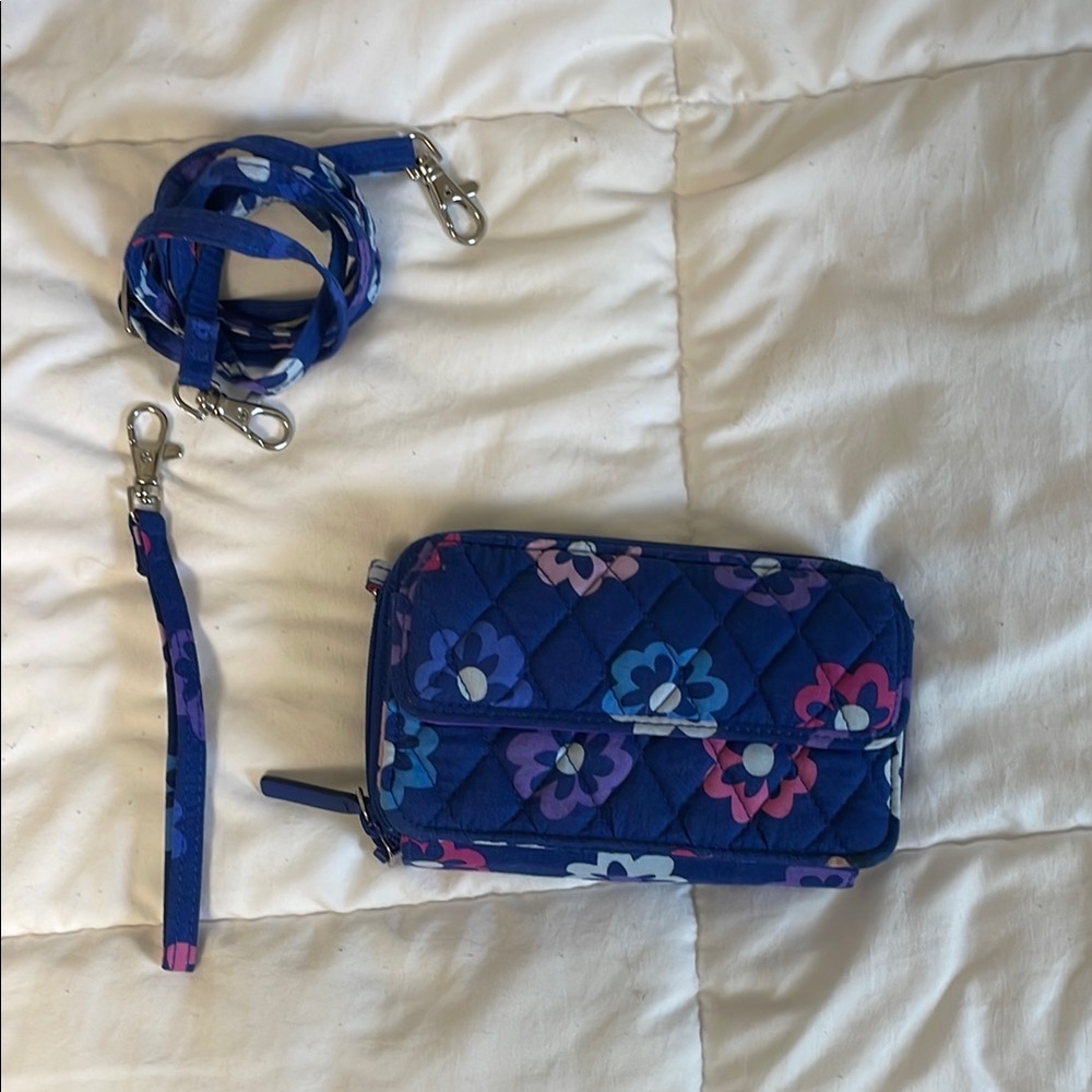 Floral Vera Bradley Crossbody Bag